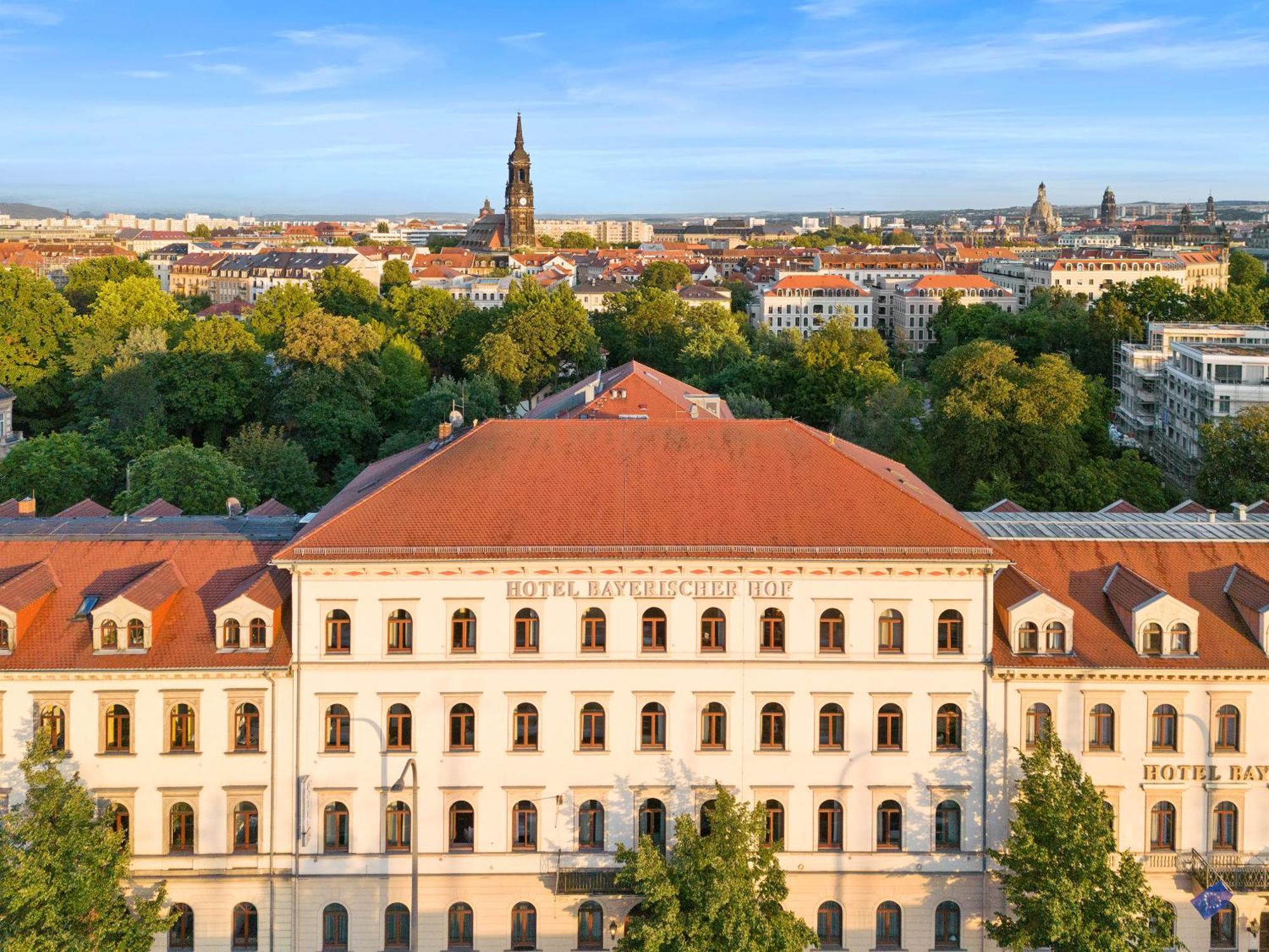 Hotel Bayerischer Hof Dresden Exterior foto